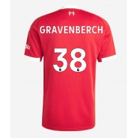 Liverpool Ryan Gravenberch #38 Domáci futbalový dres 2025-26 Krátky Rukáv